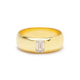 gypsy band - north/south emerald cut