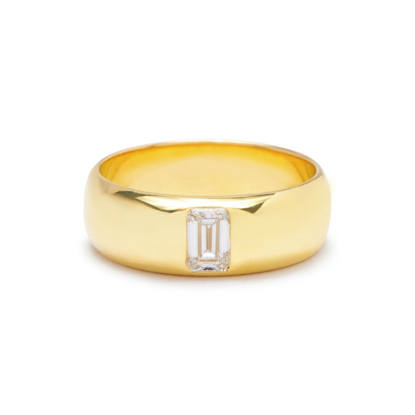 gypsy band - north/south emerald cut
