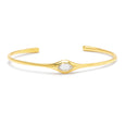 marquise rose cut diamond cuff