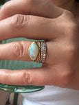 marquise opal ring