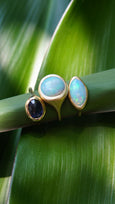 round opal ring