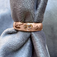 gypsy band - pink oval diamond