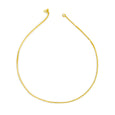 18k gold venetian box chain