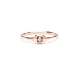 pink cushion diamond ring
