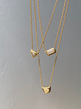 halfmoon diamond necklace