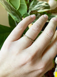 french eternity with champagne diamonds