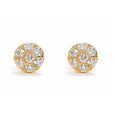 pavé bead studs