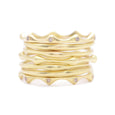 solid wave ring