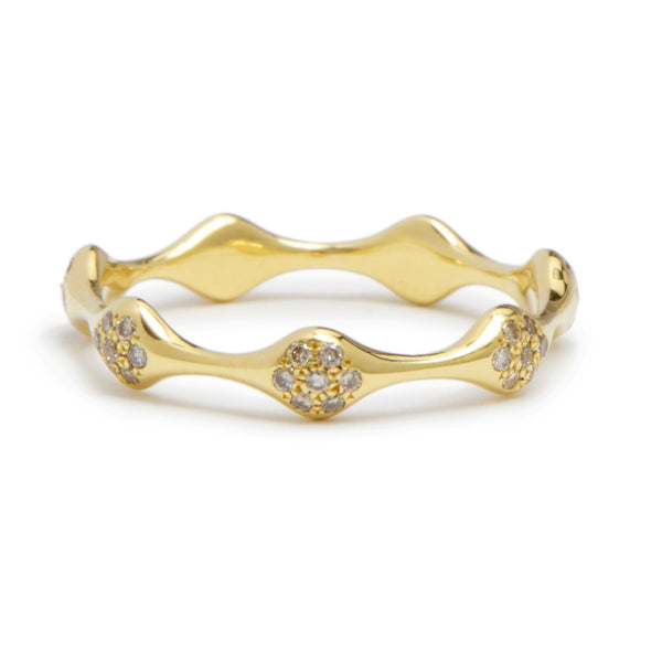 pave bead eternity
