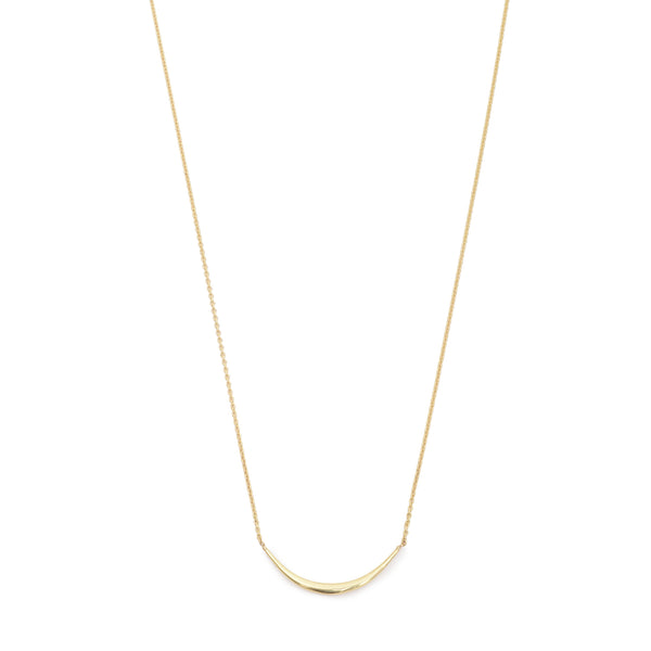 solid arch necklace