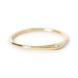 solid wave ring