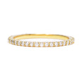 skinny pavé eternity band