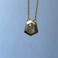 stormy diamond shape necklace #3