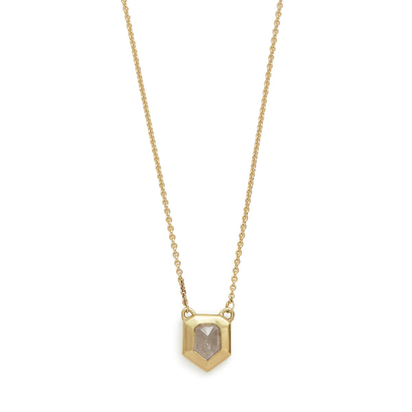 stormy diamond shape necklace #4
