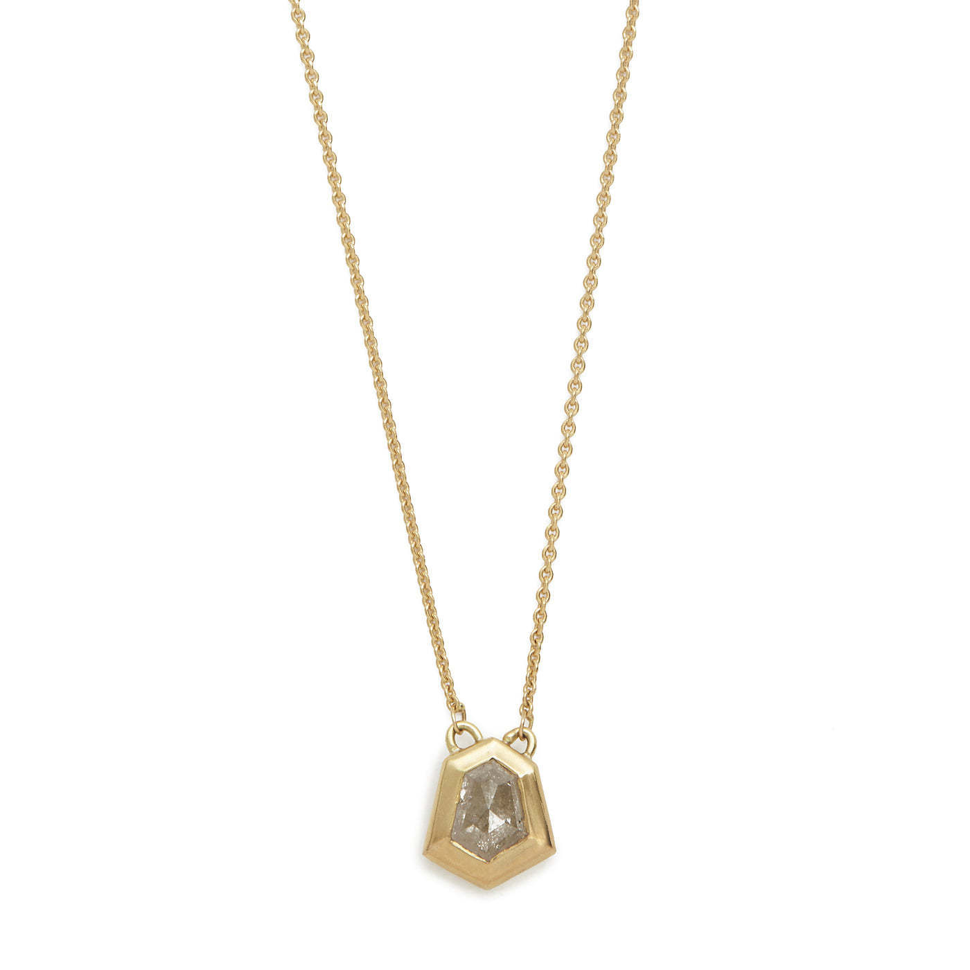 stormy diamond shape necklace #3